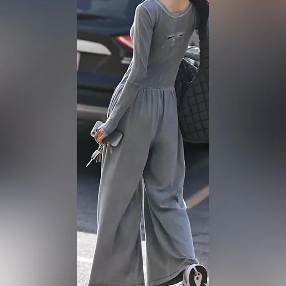 Free people movement Hot shot Jumpsuit size M - Picture 1 of 8